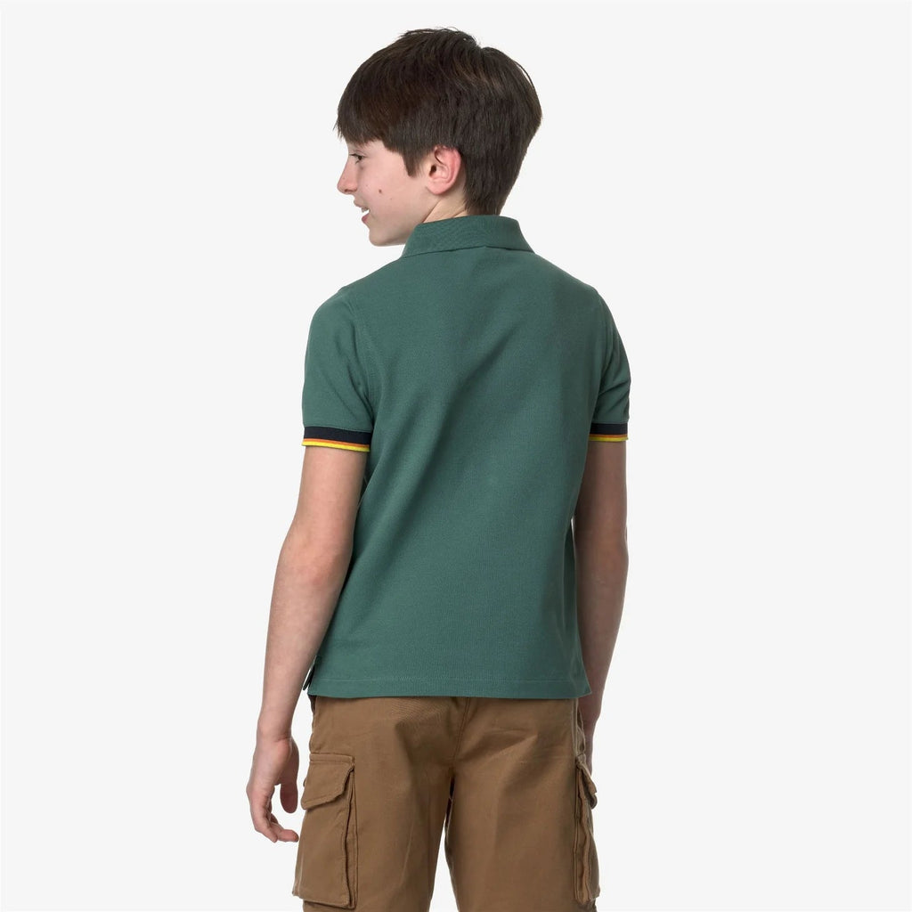 POLO VERDE PETROLIO K - WAY - Angel Luxury
