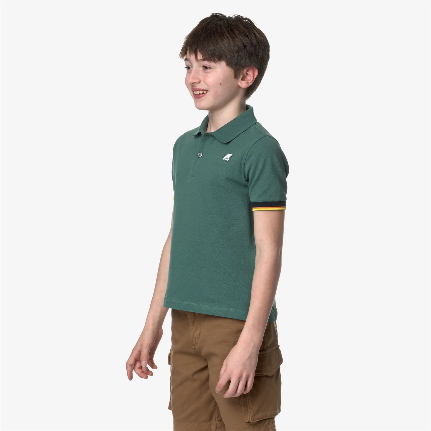 POLO VERDE PETROLIO K - WAY - Angel Luxury