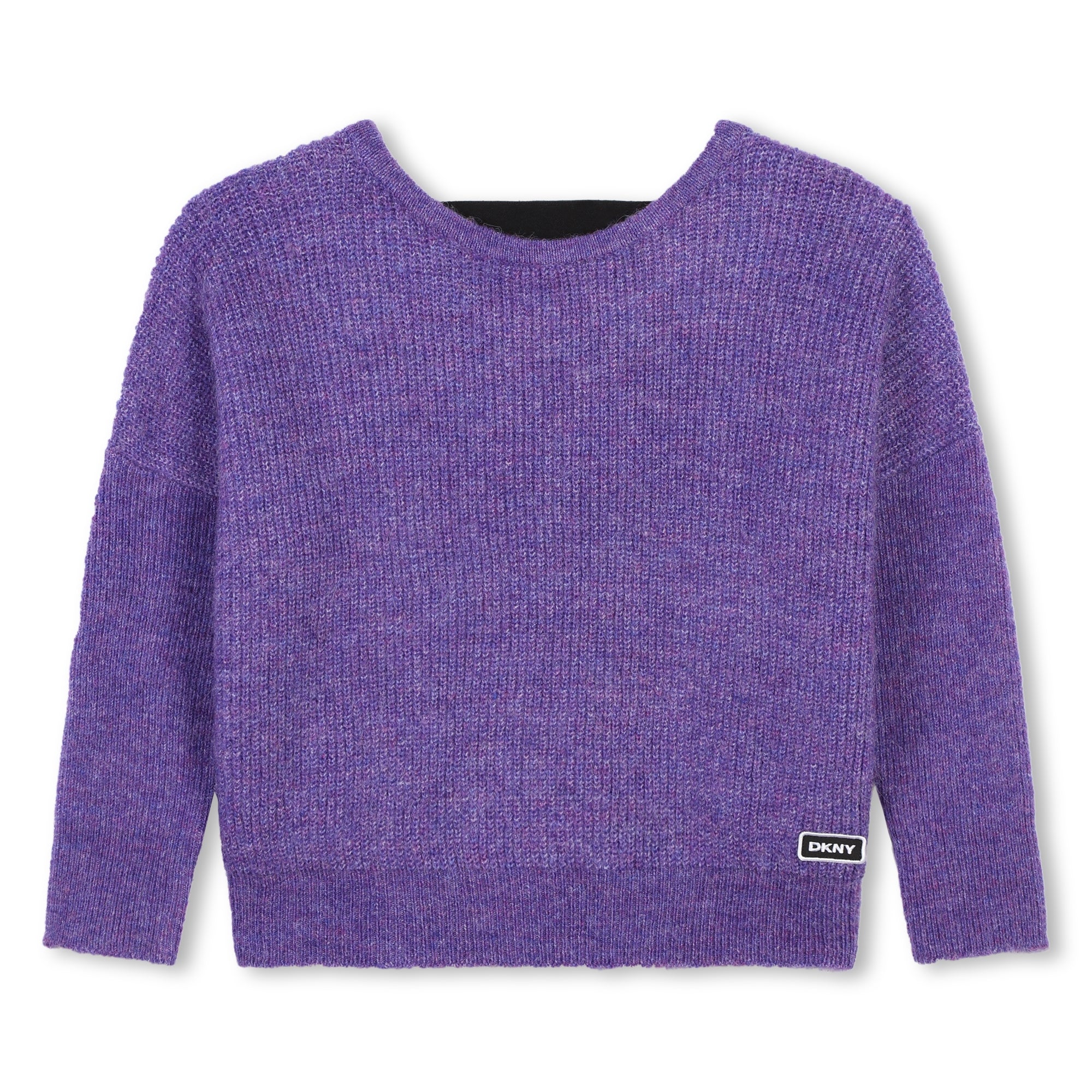 PULLOVER VIOLA IN MAGLIA DKNY - Angel Luxury