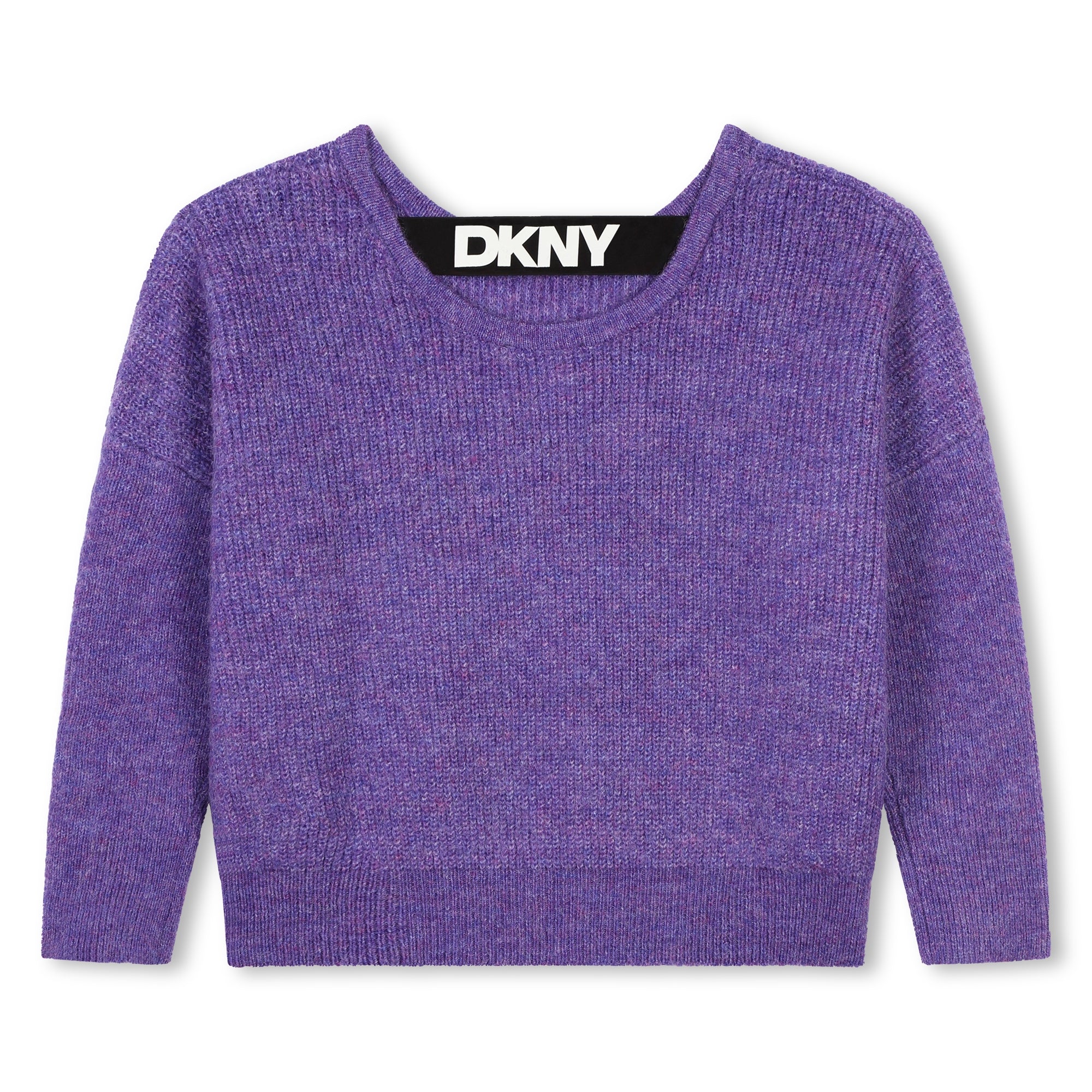 PULLOVER VIOLA IN MAGLIA DKNY - Angel Luxury