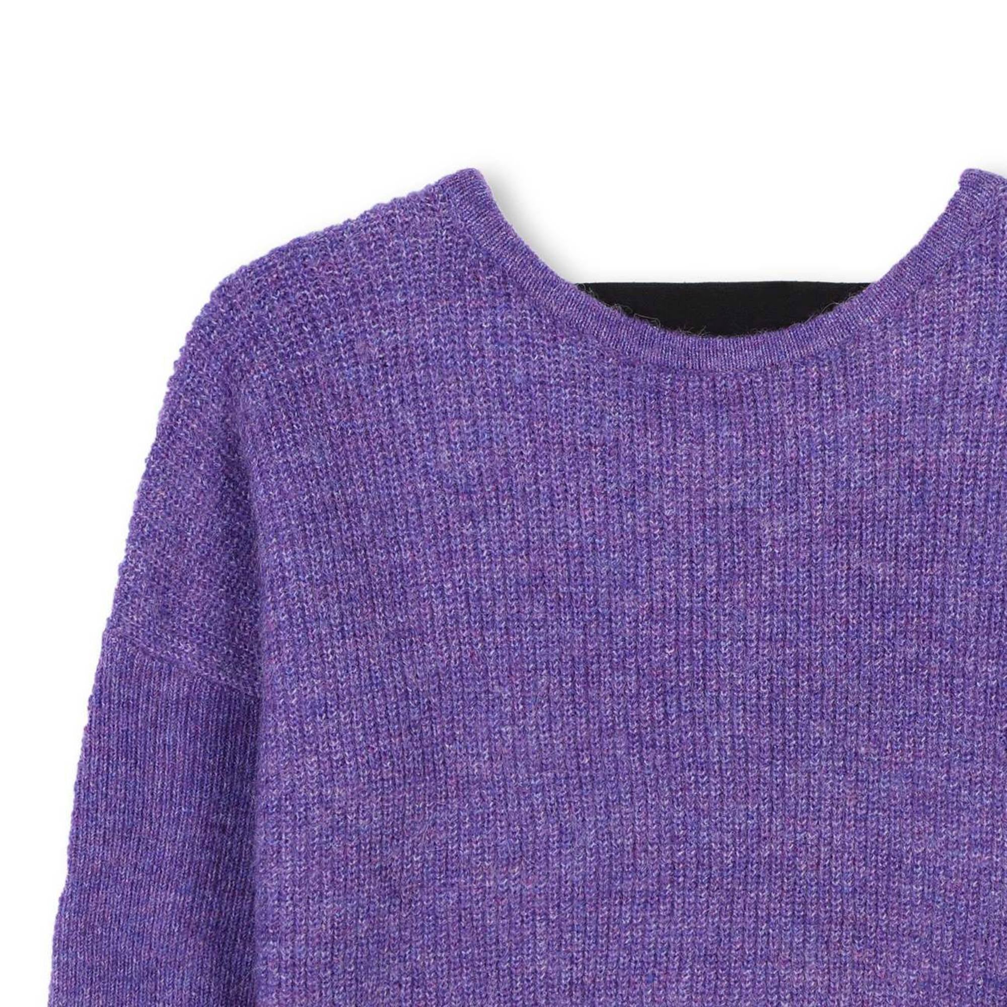 PULLOVER VIOLA IN MAGLIA DKNY - Angel Luxury