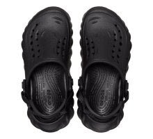 SABOT SAGOMATO NERO CROCS - Angel Luxury