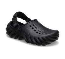 SABOT SAGOMATO NERO CROCS - Angel Luxury
