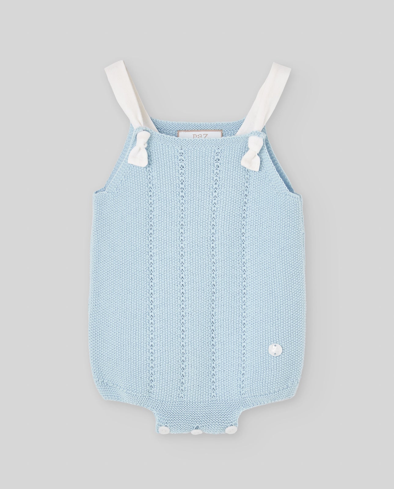 SALOPETTE AZZURRA NEONATO PAZ RODRIGUEZ - Angel Luxury