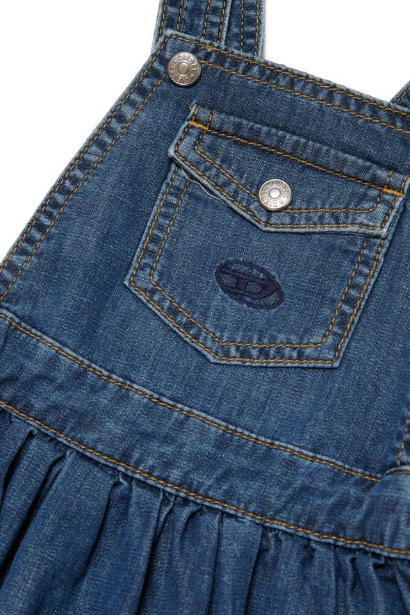 SALOPETTE IN DENIM CON VOLANT DIESEL - Angel Luxury