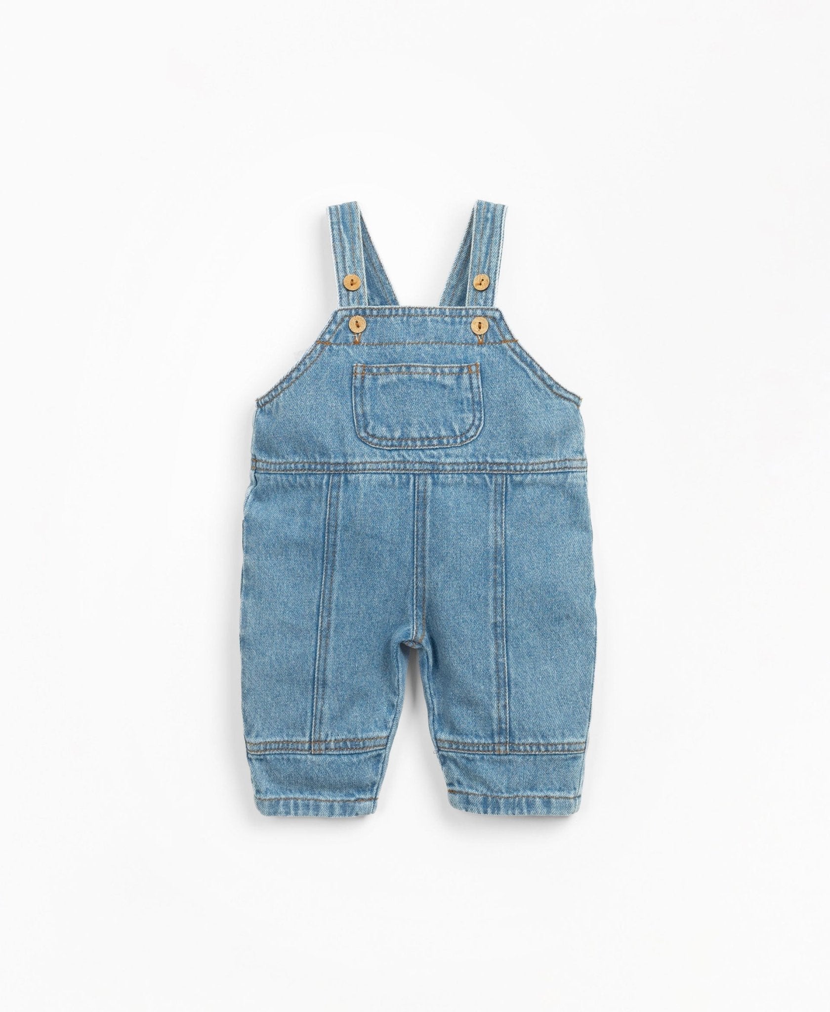 SALOPETTE IN DENIM PLAY UP - Angel Luxury