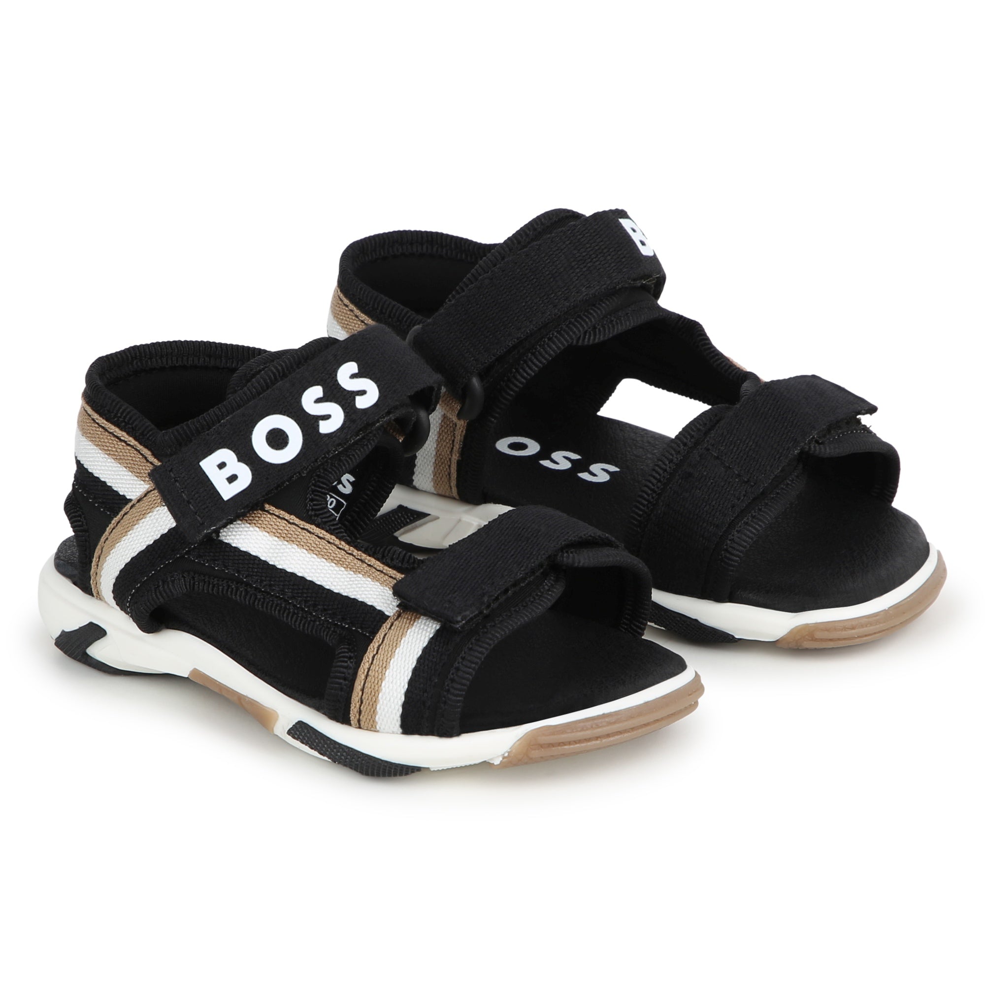 SANDALI NERI HUGO BOSS - Angel Luxury