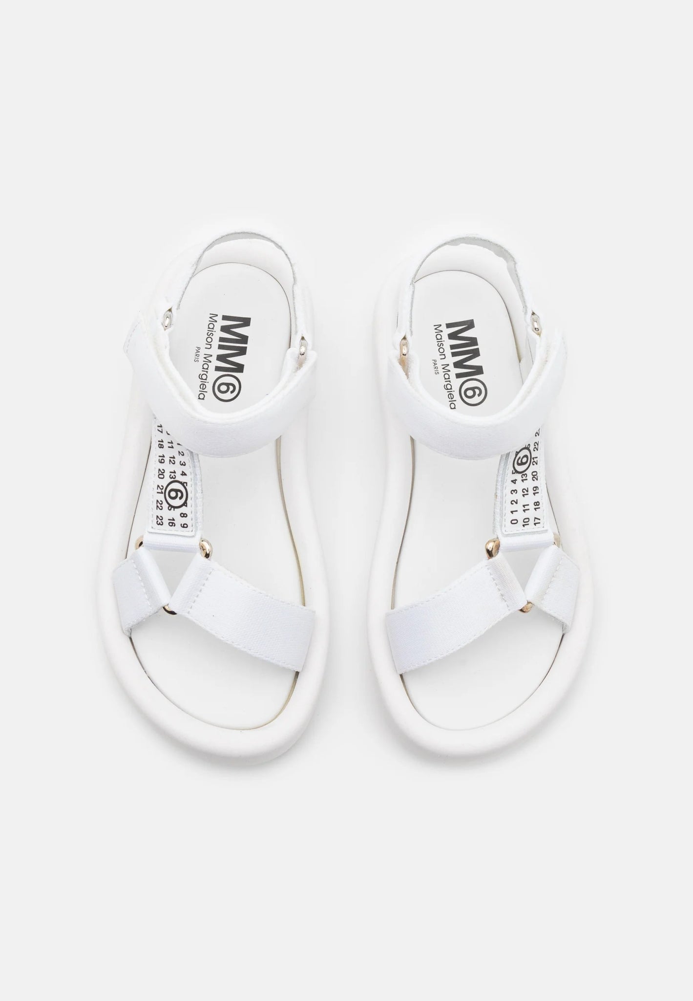 SANDALO BIANCO CON STRAPPO MAISON MARGIELA - Angel Luxury