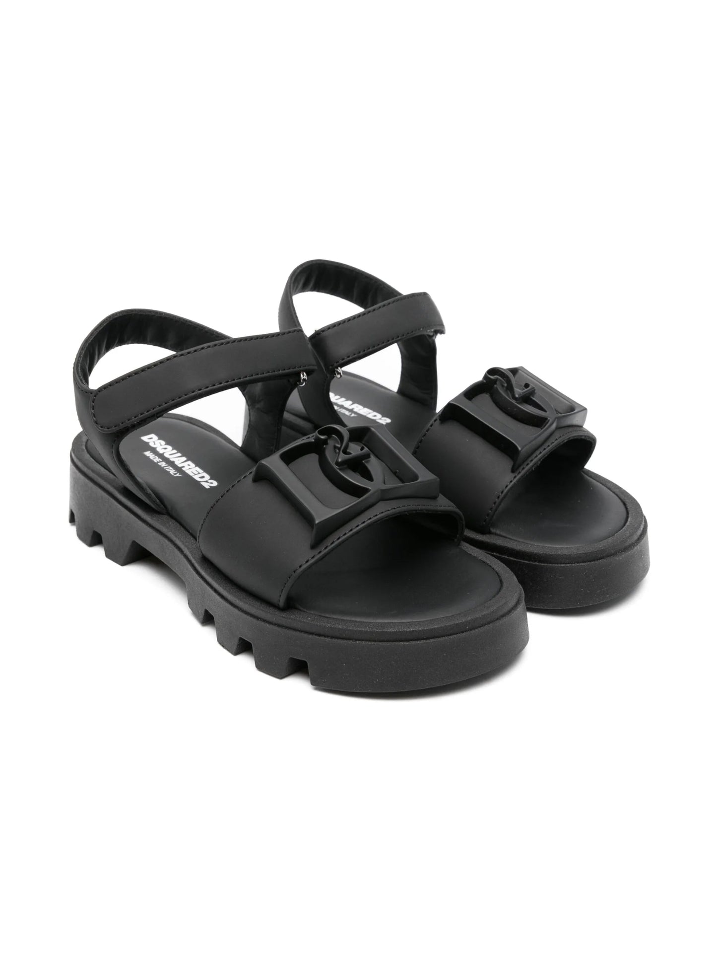 SANDALO NERO DSQUARED2 - Angel Luxury