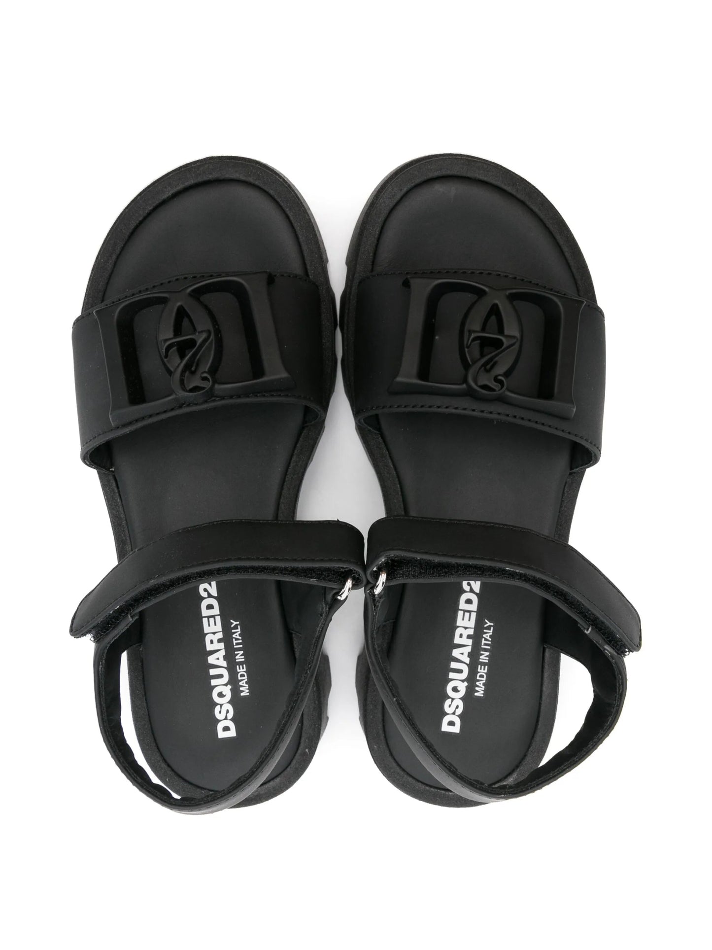 SANDALO NERO DSQUARED2 - Angel Luxury