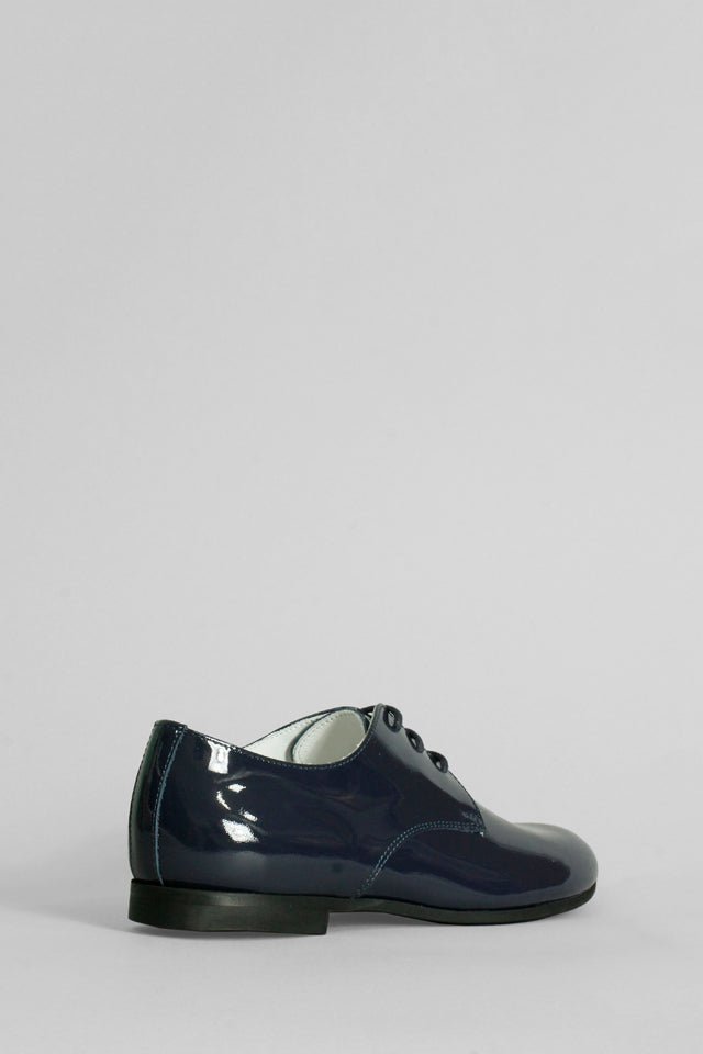 Scarpa Colori Chiari in vernice blu - Angel Luxury