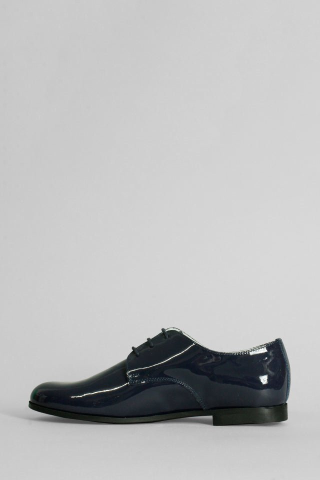 Scarpa Colori Chiari in vernice blu - Angel Luxury