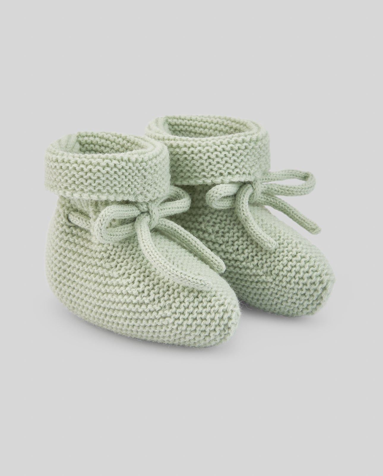 SCARPINE NEONATO IN LANA VERDE PALO PAZ RODRIGUEZ - Angel Luxury