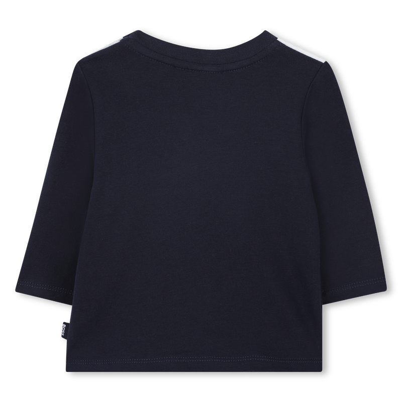 SET DI 3PZ FELPA - PANTALONE E T - SHIRT BIANCO/BLU HUGO BOSS - Angel Luxury