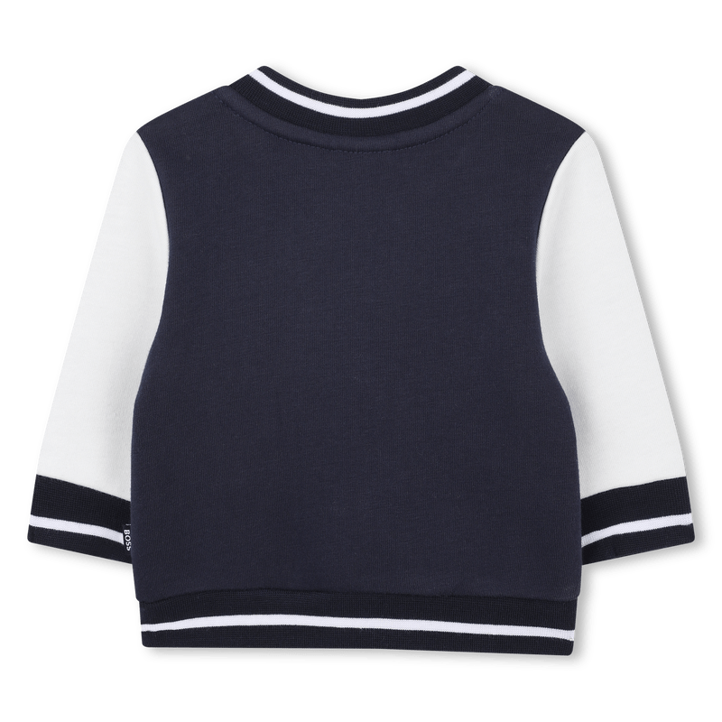 SET DI 3PZ FELPA - PANTALONE E T - SHIRT BIANCO/BLU HUGO BOSS - Angel Luxury