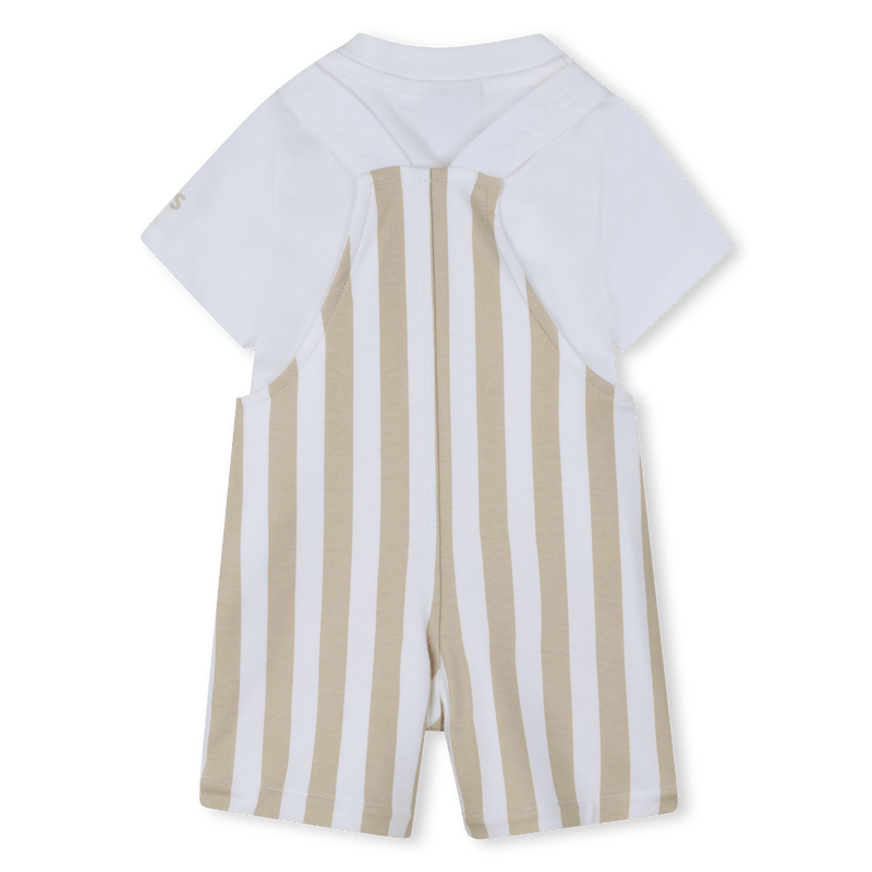 SET MAGLIA+PAGLIACCETTO BIANCO/BEIGE BOSS - Angel Luxury