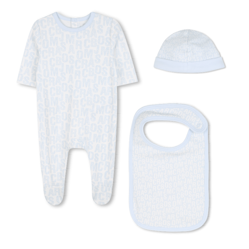 SET NEONATO CELESTE LOGATO MARC JACOBS - Angel Luxury