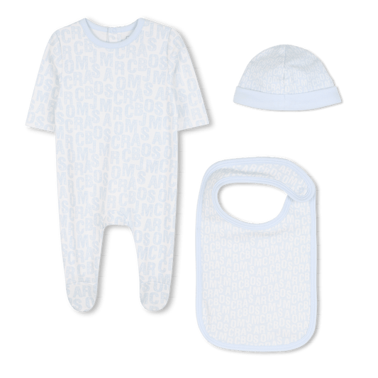SET NEONATO CELESTE LOGATO MARC JACOBS - Angel Luxury