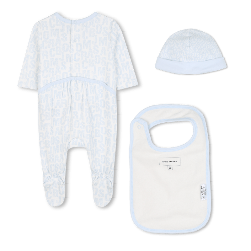 SET NEONATO CELESTE LOGATO MARC JACOBS - Angel Luxury