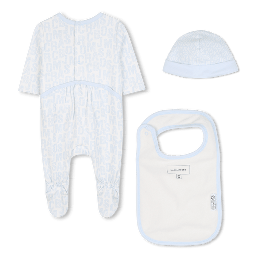 SET NEONATO CELESTE LOGATO MARC JACOBS - Angel Luxury