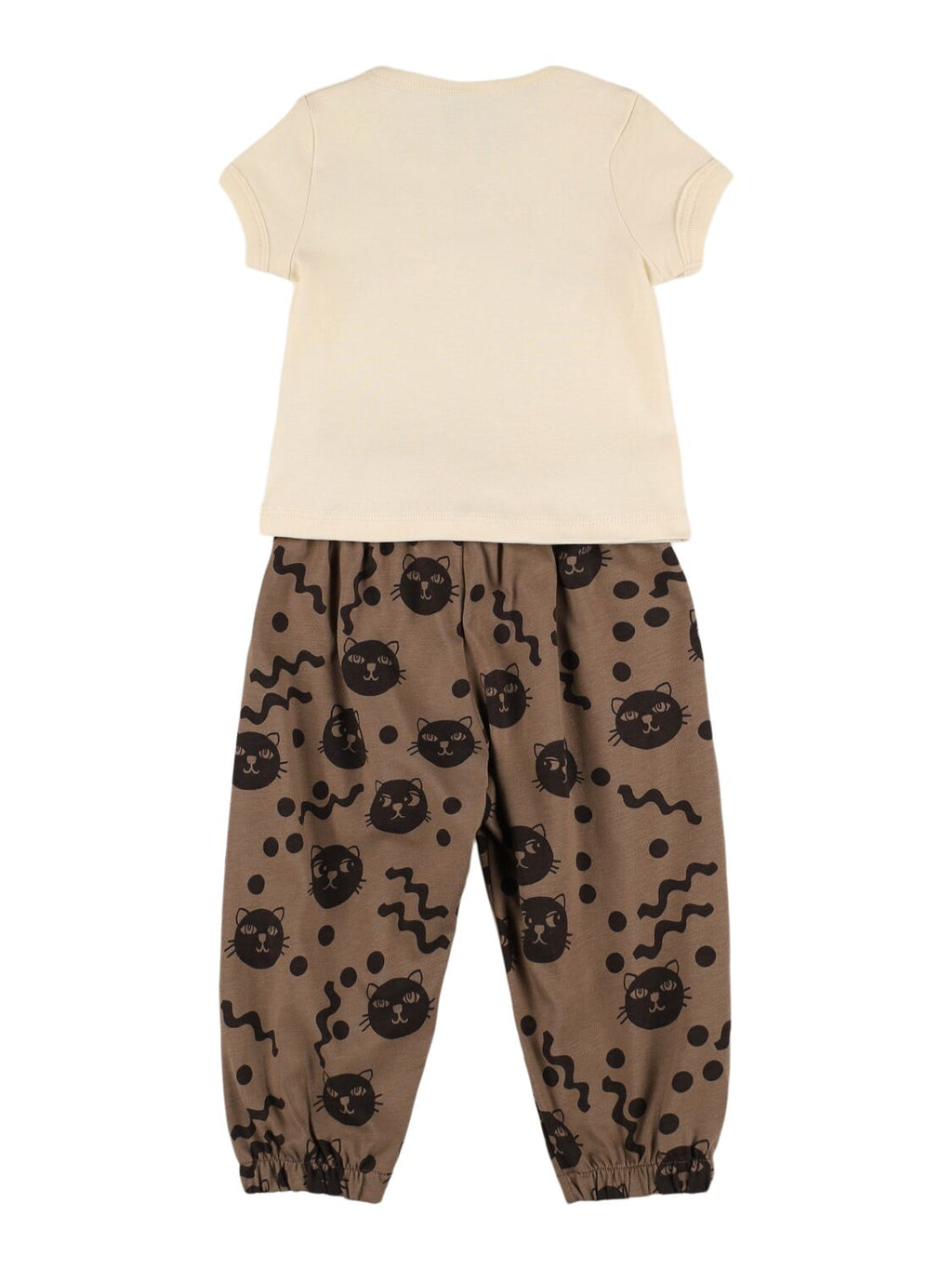 SET T - SHIRT E PANTALONE LOGATO MINI RODINI - Angel Luxury