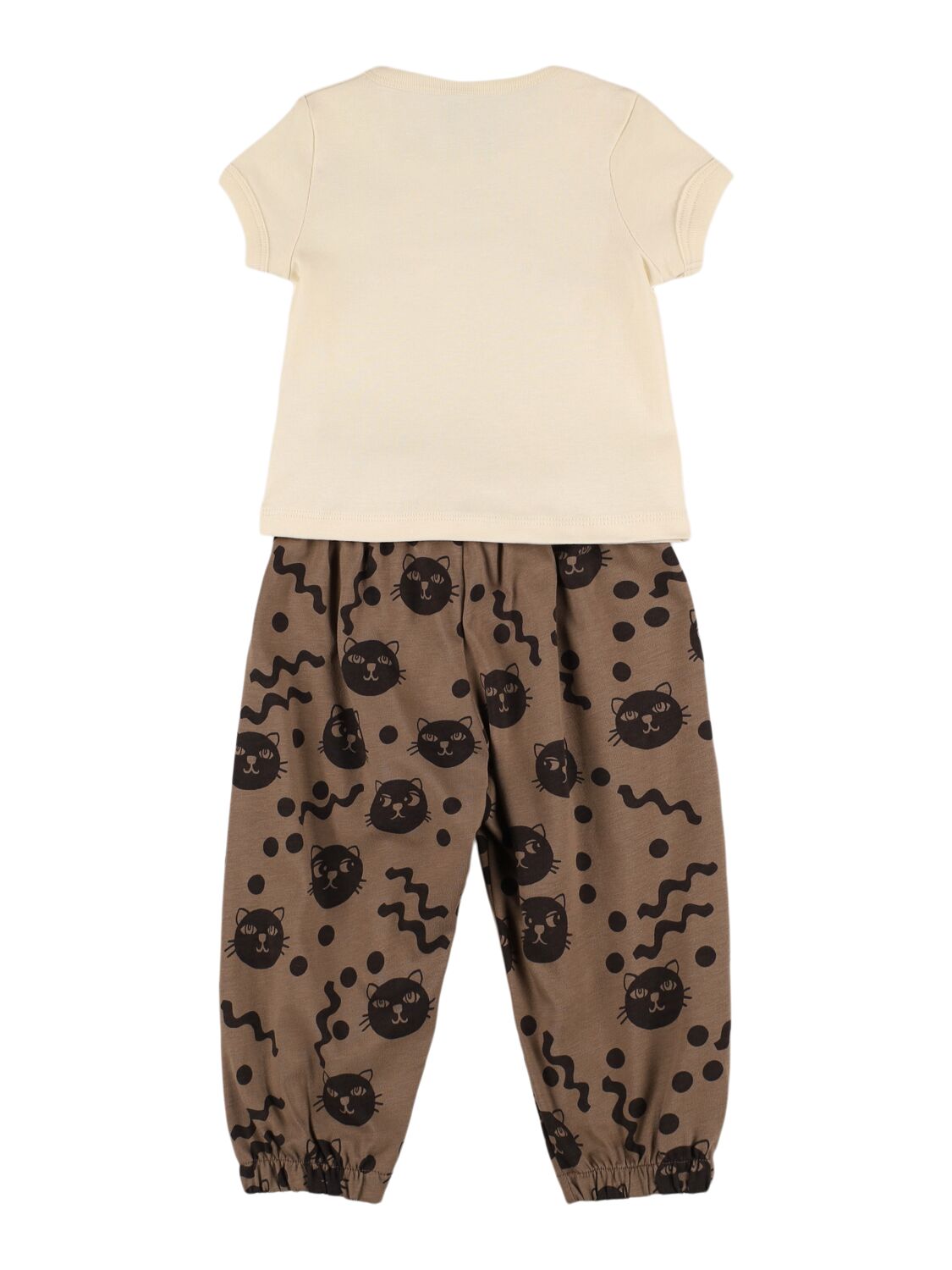 SET T - SHIRT E PANTALONE LOGATO MINI RODINI - Angel Luxury