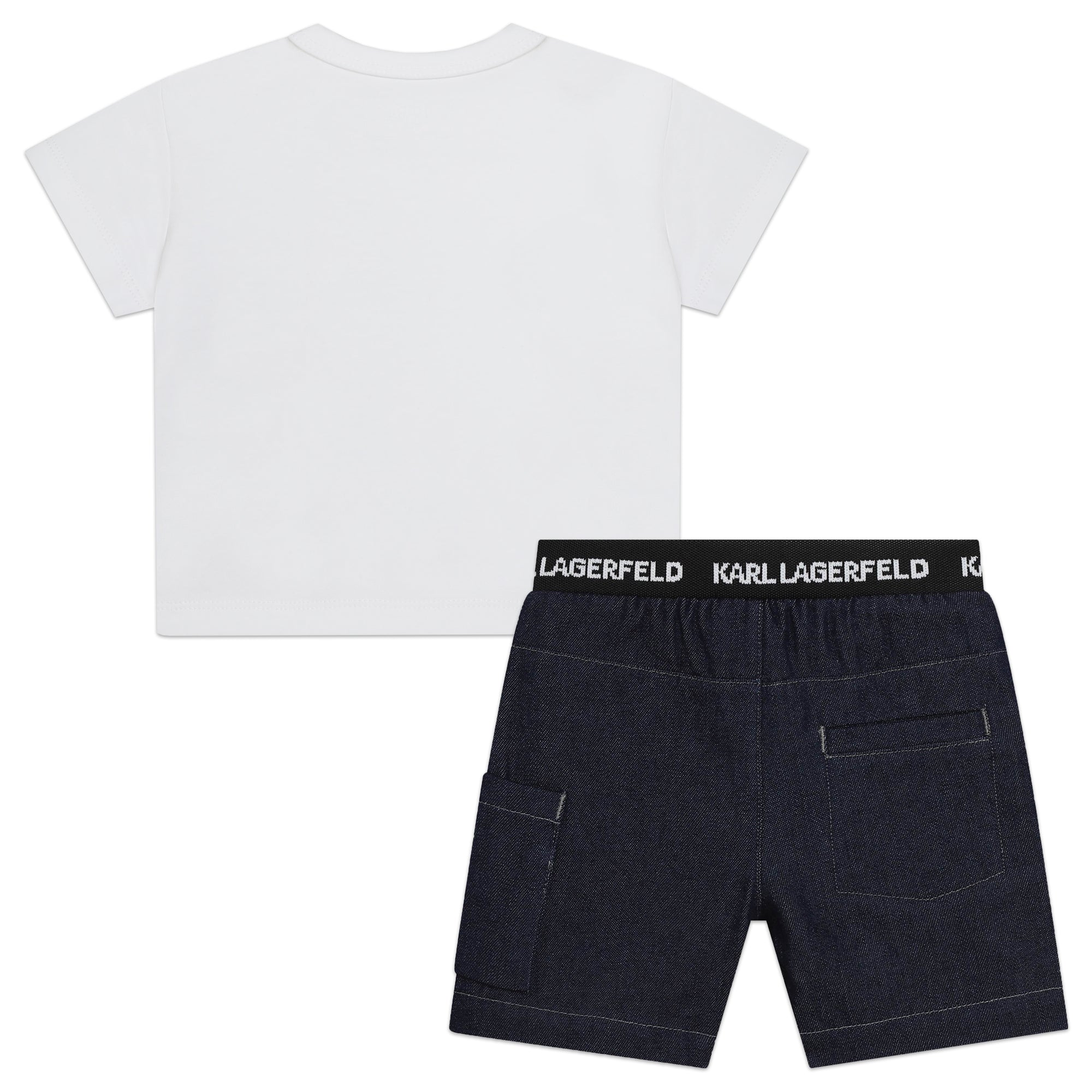 SET T-SHIRT E SHORTS KARL LAGERFELD - Angel Luxury