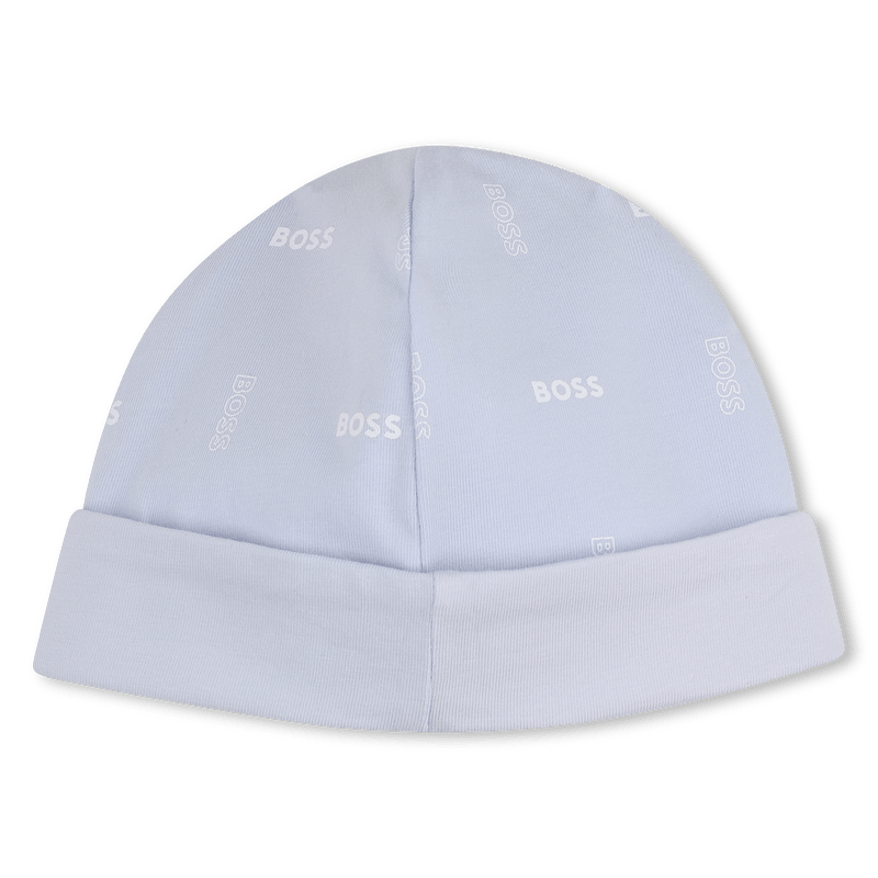 SET TUTINA+BAVETTO+BERRETTO AZZURRO BOSS - Angel Luxury