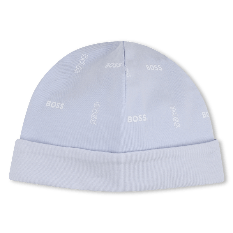 SET TUTINA+BAVETTO+BERRETTO AZZURRO BOSS - Angel Luxury
