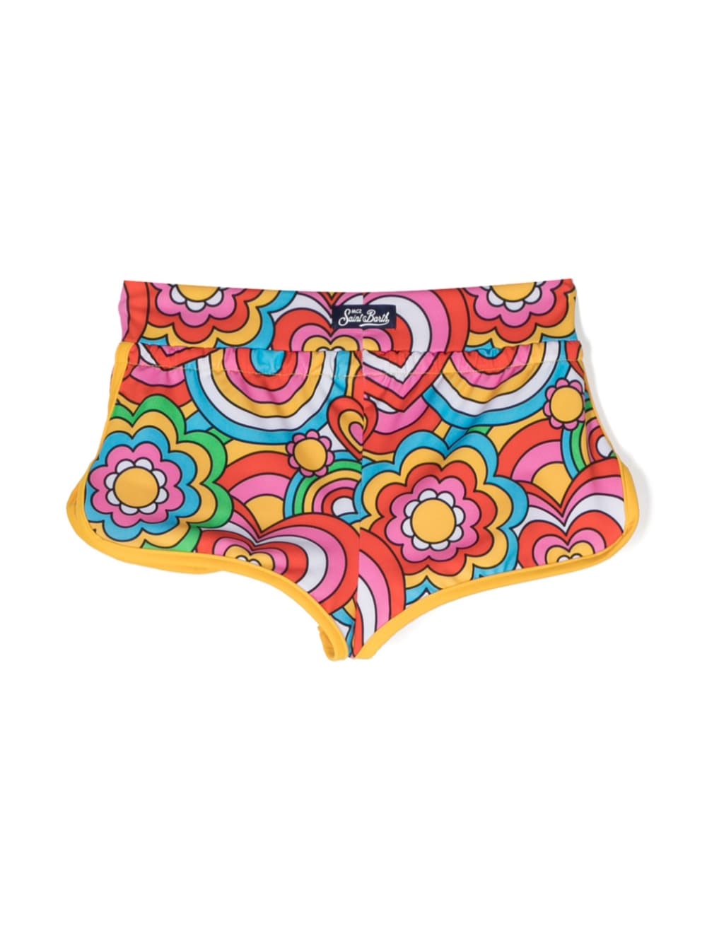 SHORTS A CUORE MULTICOLOR MC2 SAINT BARTH - Angel Luxury