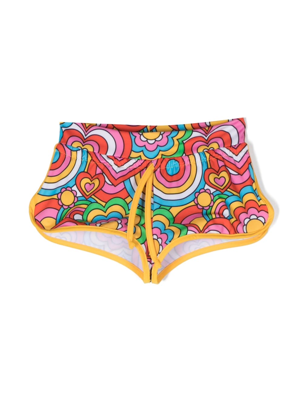 SHORTS A CUORE MULTICOLOR MC2 SAINT BARTH - Angel Luxury
