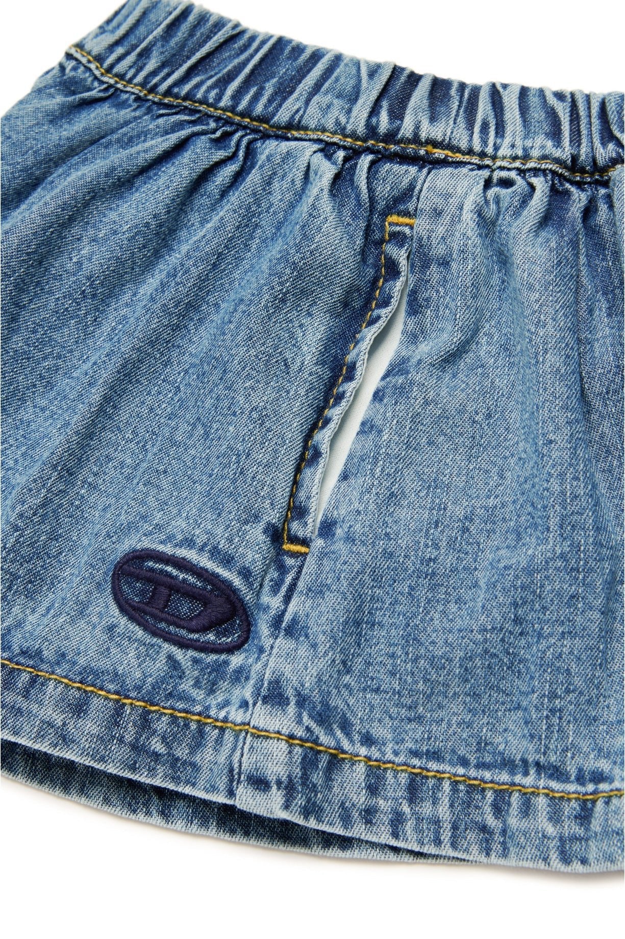 SHORTS A FARFALLA IN DENIM DIESEL - Angel Luxury