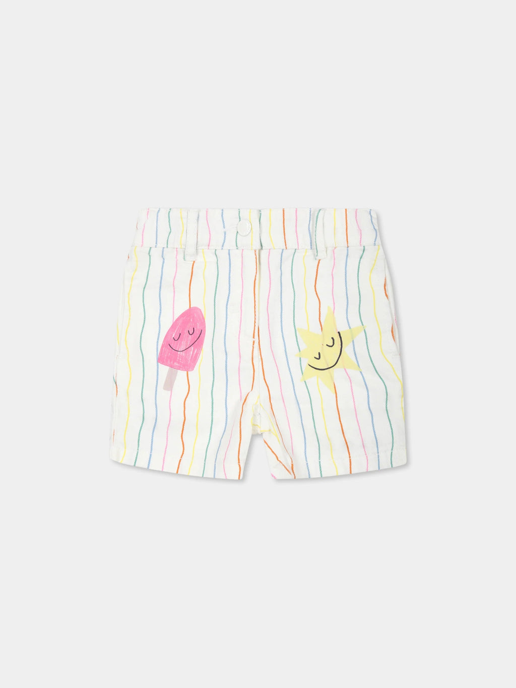 SHORTS A RIGHE CON GELATI STELLA MCCARTNEY - Angel Luxury