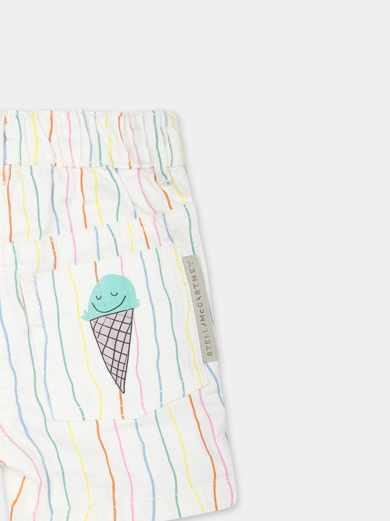 SHORTS A RIGHE CON GELATI STELLA MCCARTNEY - Angel Luxury