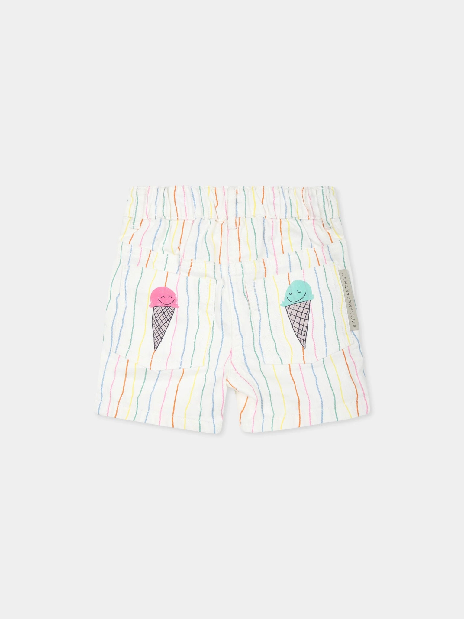 SHORTS A RIGHE CON GELATI STELLA MCCARTNEY - Angel Luxury