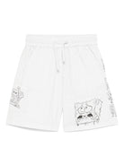 SHORTS A RIGHE CON LOGO SPONGEBOB STELLA MCCARTNEY - Angel Luxury