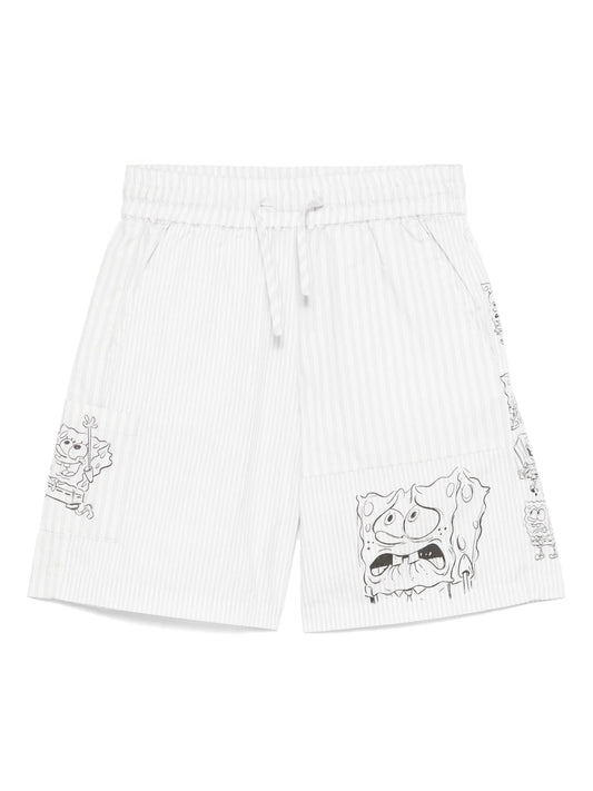 SHORTS A RIGHE CON LOGO SPONGEBOB STELLA MCCARTNEY - Angel Luxury