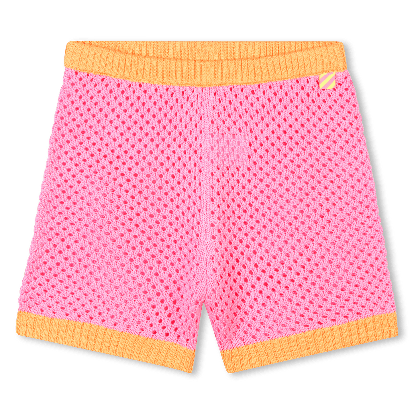 SHORTS AD UNCINETTO ROSA/ARANCIO BILLIEBLUSH - Angel Luxury