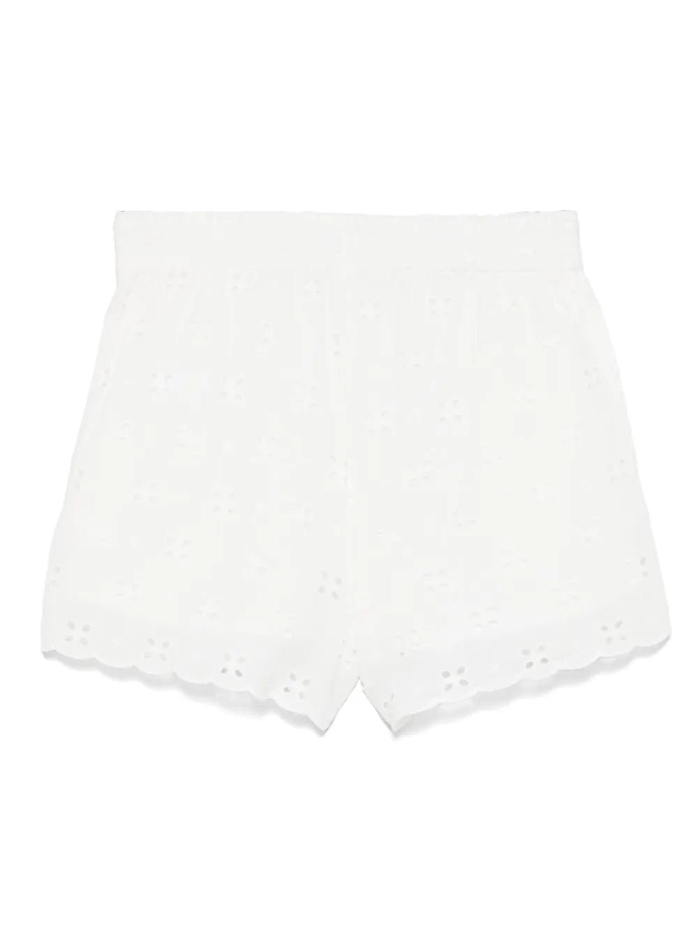 SHORTS BIANCO IN PIZZO SANGALLO MC2 SAINT BARTH - Angel Luxury