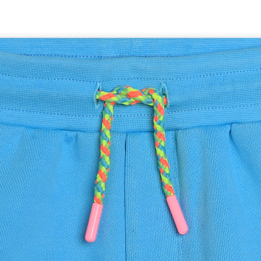 SHORTS CELESTE IN FELPA DI COTONE BILLIEBLUSH - Angel Luxury