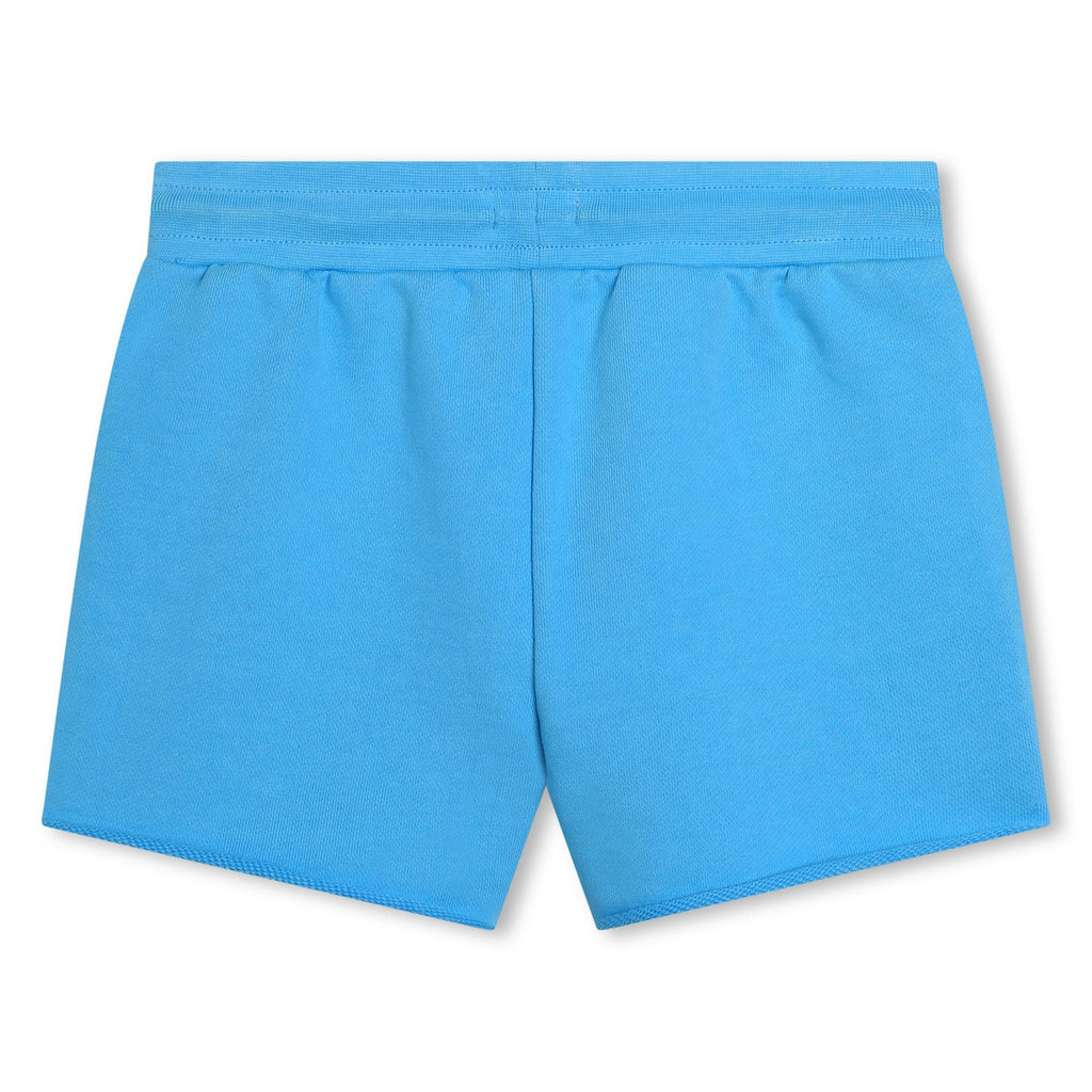 SHORTS CELESTE IN FELPA DI COTONE BILLIEBLUSH - Angel Luxury