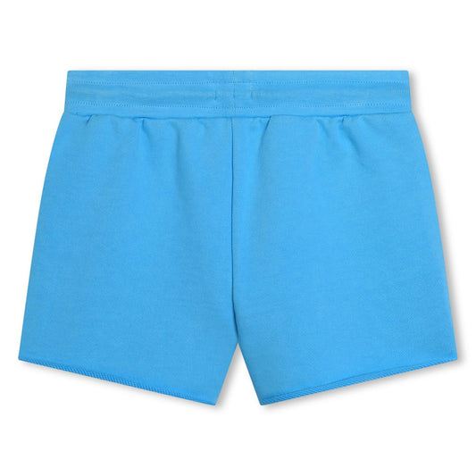 SHORTS CELESTE IN FELPA DI COTONE BILLIEBLUSH - Angel Luxury