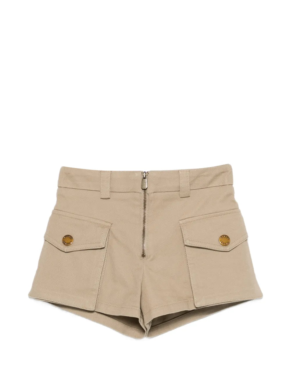 SHORTS CON TASCHE MARRONE PINKO - Angel Luxury
