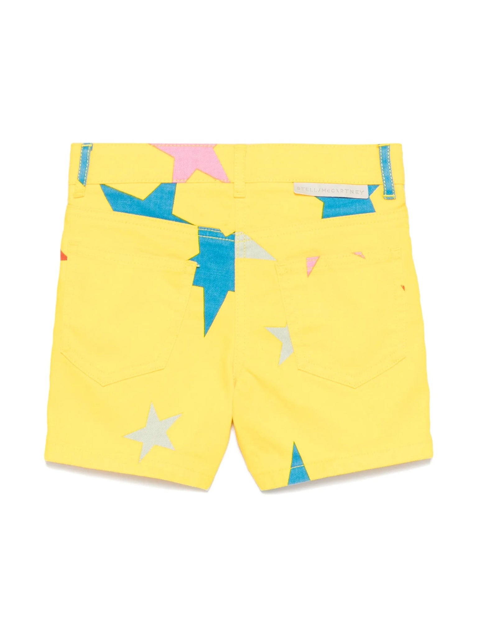 SHORTS GIALLO CON STELLE STELLA MCCARTNEY - Angel Luxury