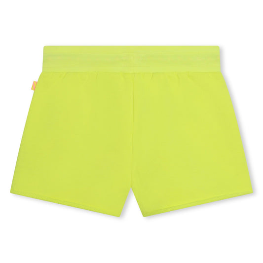SHORTS GIALLO IN FELPA DI COTONE BILLIEBLUSH - Angel Luxury