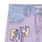 SHORTS IN DENIM BICOLORE BILLIEBLUSH - Angel Luxury