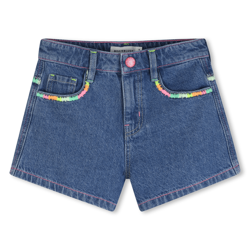 SHORTS IN DENIM BILLIEBLUSH - Angel Luxury