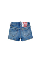 SHORTS IN DENIM BLU CHIARO DSQUARED2 - Angel Luxury