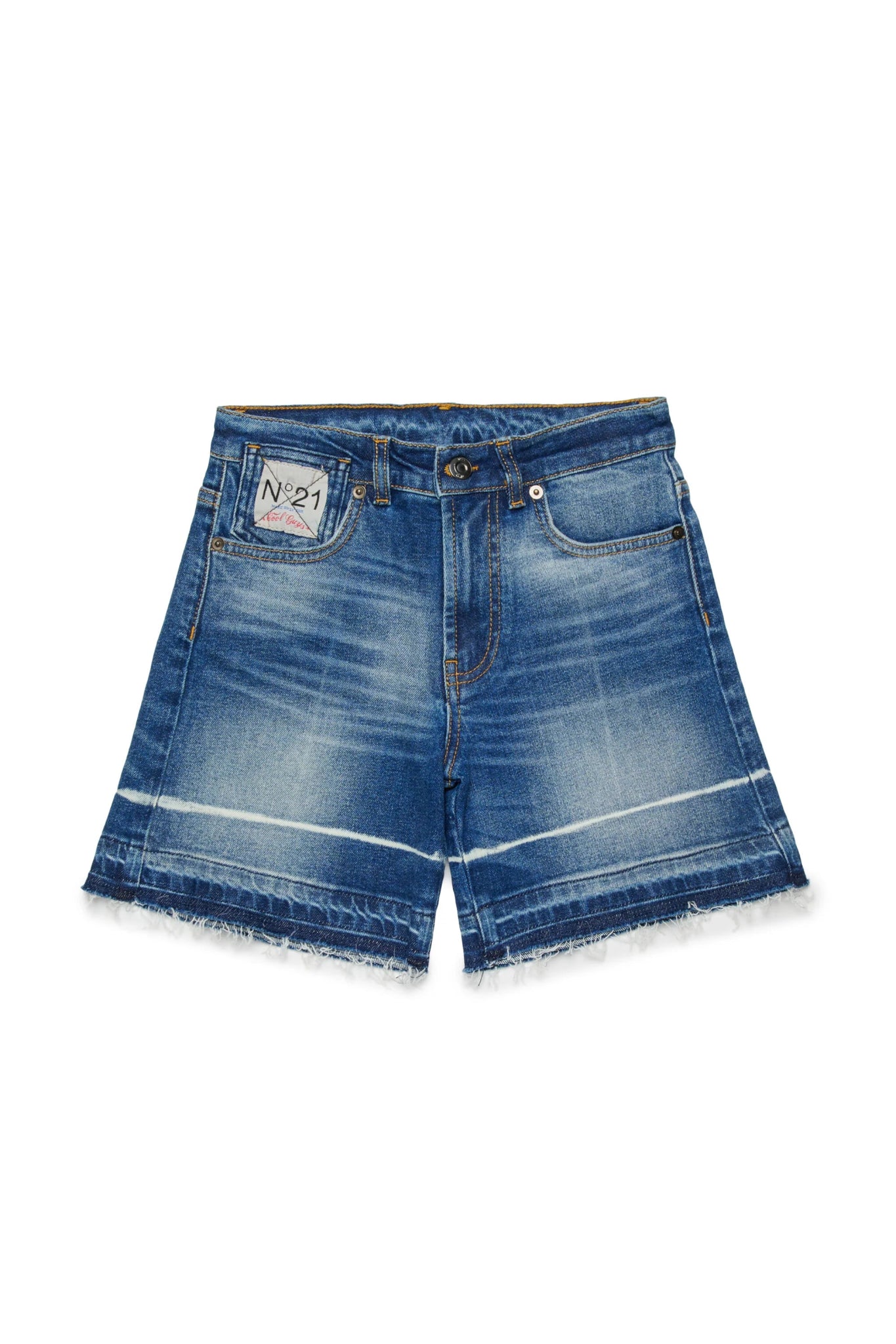 SHORTS IN DENIM BLU N21 - Angel Luxury