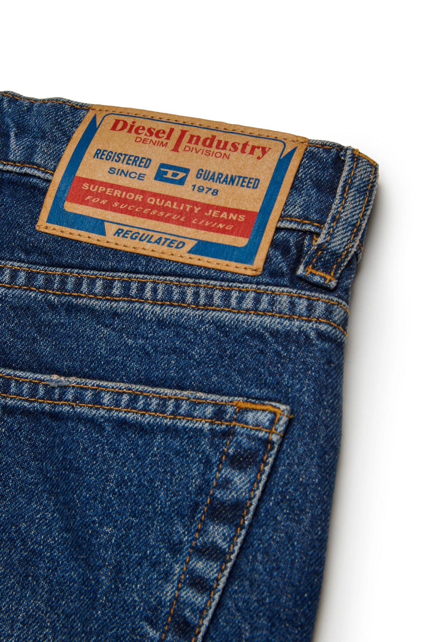SHORTS IN DENIM BLU SCURO DIESEL - Angel Luxury